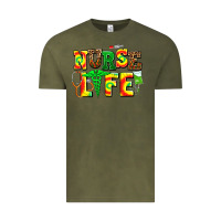 Vintage Olive juneteenth nurse life Vintage Tee - AdoDesignShop