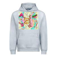 Heather Grey pet groomer Urban Hoodie - TumblerDesignByShophia