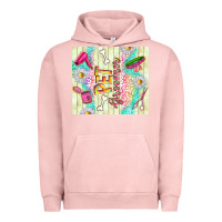 Pigment Salmon pet groomer Urban Hoodie - TumblerDesignByShophia