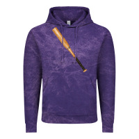 Cloud Purple wooden softball bat Vintage Hoodie - FaDigitalArtStudio