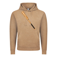 Vintage Coffee wooden softball bat Vintage Hoodie - FaDigitalArtStudio