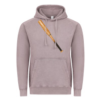 Vintage Zinc wooden softball bat Vintage Hoodie - FaDigitalArtStudio