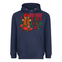 Navy can t catch me Heavyweight Hoodie - MaliasSmallBusiness