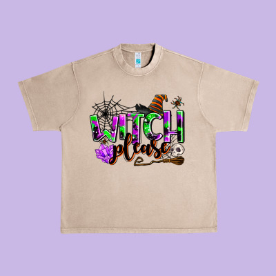 Witch Please Urban Heavy Tee Designed By Adodesignshop