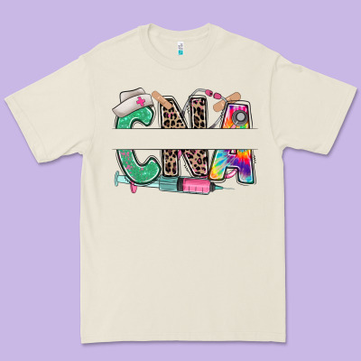 Premium Tee custom name cna nurse