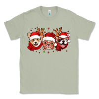 Matcha christmas dogs corgi chihuahua frenchie Classic Tee - Jasminsmagicworld