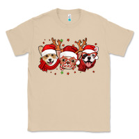 Mushroom christmas dogs corgi chihuahua frenchie Classic Tee - Jasminsmagicworld