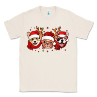 Natural christmas dogs corgi chihuahua frenchie Classic Tee - Jasminsmagicworld