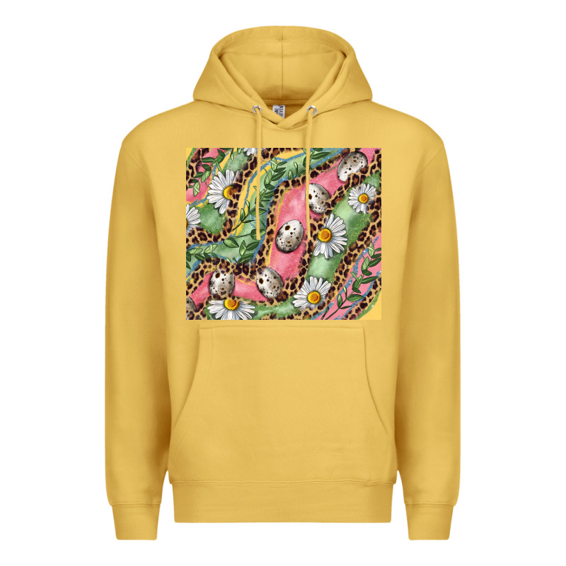 Easter Quail Egg And Daisy Premium Hoodie by RanaPortraitStore | Teevron