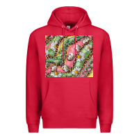 Cardinal Easter Quail Egg And Daisy Premium Hoodie - RanaPortraitStore