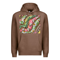 Chestnut Easter Quail Egg And Daisy Premium Hoodie - RanaPortraitStore
