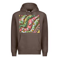 Coffee Easter Quail Egg And Daisy Premium Hoodie - RanaPortraitStore