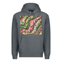 Rock Easter Quail Egg And Daisy Premium Hoodie - RanaPortraitStore