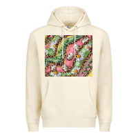 Sandshell Easter Quail Egg And Daisy Premium Hoodie - RanaPortraitStore