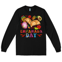 Black empanada day Long Sleeve Tee - AdoDesignShop