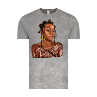 Cloud Rock afro woman Vintage Tee - AdoDesignShop