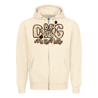 Sandshell dog mama Zipper Hoodie - MaliasSmallBusiness
