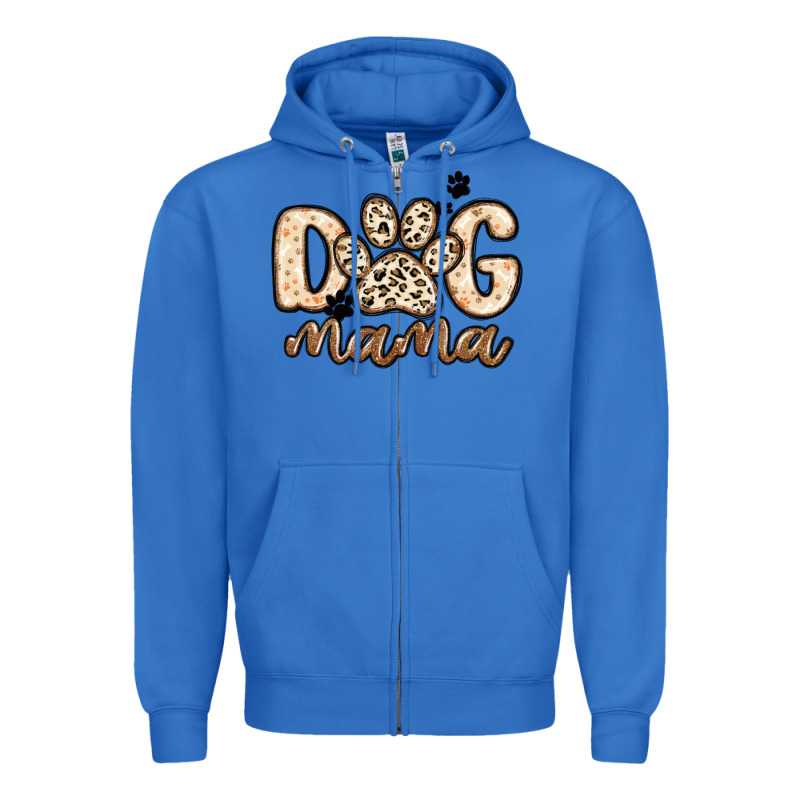 Dog Mama Zipper Hoodie by MaliasSmallBusiness | Teevron