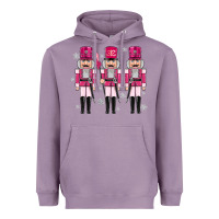 Lavender Pink nutcrackers Heavyweight Hoodie - MaliasSmallBusiness