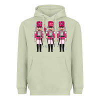 Matcha Pink nutcrackers Heavyweight Hoodie - MaliasSmallBusiness
