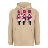 Pink Nutcrackers Heavyweight Hoodie | Teevron