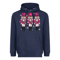 Navy Pink nutcrackers Heavyweight Hoodie - MaliasSmallBusiness
