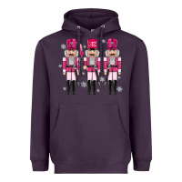 Plum Pink nutcrackers Heavyweight Hoodie - MaliasSmallBusiness