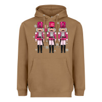 Toasted Coconut Pink nutcrackers Heavyweight Hoodie - MaliasSmallBusiness