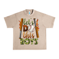French Oak let's do this boys baseball Urban Heavy Tee - BundleAndBundleShop