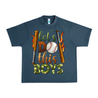 Midnight Navy let's do this boys baseball Urban Heavy Tee - BundleAndBundleShop