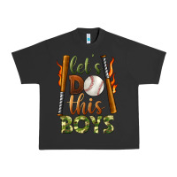 Pigment Black let's do this boys baseball Urban Heavy Tee - BundleAndBundleShop