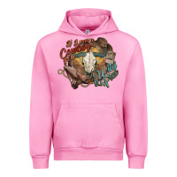 Fuchsia Pink Cowboy wild and free western Urban Hoodie - HowdyJamesFarm