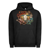 Pigment Black Cowboy wild and free western Urban Hoodie - HowdyJamesFarm