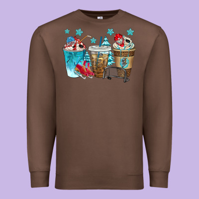 Hockey Coffee Cups Bbs Premium Sweatshirt Designed By Bundleandbundleshop