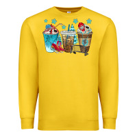 Lemon hockey coffee cups bbs Premium Sweatshirt - BundleAndBundleShop