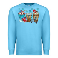 Ocean Blue hockey coffee cups bbs Premium Sweatshirt - BundleAndBundleShop