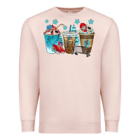Pale Pink hockey coffee cups bbs Premium Sweatshirt - BundleAndBundleShop