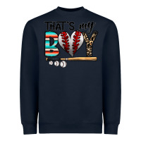 Navy baseball Heavyweight Sweatshirt - CowhideDigitalArt