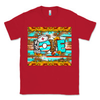 Red western love nurse tumbler Classic Tee - BundleAndBundleShop