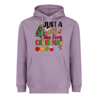 Lavender just a girl who loves christmas Heavyweight Hoodie - MaliasSmallBusiness