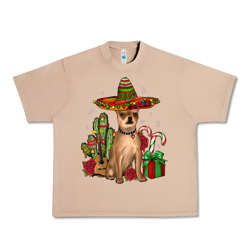 Chihuahua Christmas Urban Heavy Tee by JahusDesignShop | Teevron