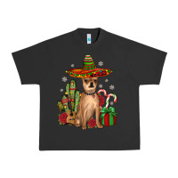 Pigment Black Chihuahua Christmas Urban Heavy Tee - JahusDesignShop