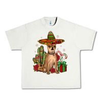 Pistachio Chihuahua Christmas Urban Heavy Tee - JahusDesignShop