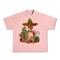Salmon Chihuahua Christmas Urban Heavy Tee - JahusDesignShop