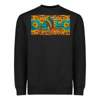 Black free spirit license plate Heavyweight Sweatshirt - HRA Design Shop