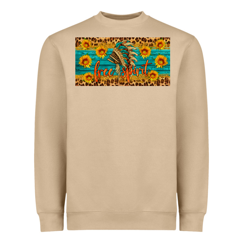 Free Spirit License Plate Heavyweight Sweatshirt by HRA Design Shop | Teevron