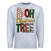 Heather Grey oh christmas tree bbs Premium Sweatshirt - BundleAndBundleShop