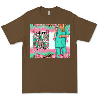 Cacao coffee scrubs rubber gloves nurse Premium Tee - RanaPortraitStore