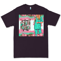 Plum coffee scrubs rubber gloves nurse Premium Tee - RanaPortraitStore