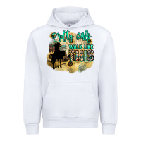 White Pretty girls walk like this Urban Hoodie - HowdyJamesFarm